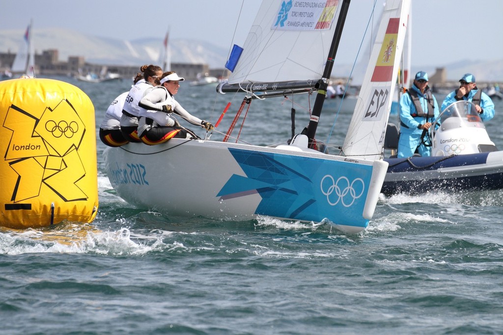 July 28, 2012 Womens Match Racing (ESP) © Richard Gladwell www.photosport.co.nz